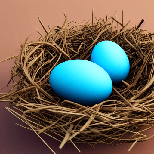 Do you know what bird lays blue eggs_