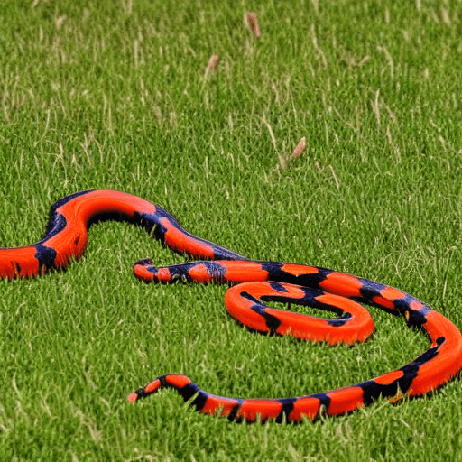 The venom of a coral snake is neurotoxic