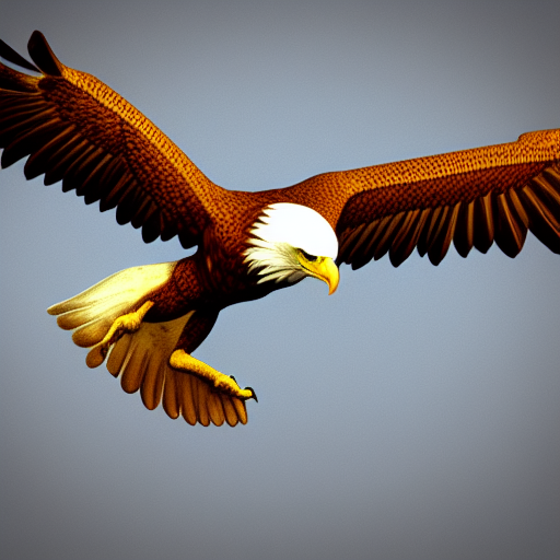 eagle flying over 45mph