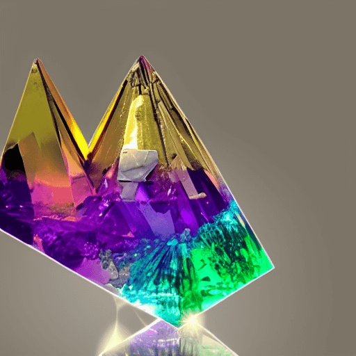 Bismuth crystal is a type of mineral that is found in small quantities throughout the world