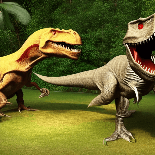 Carnotaurus Vs T rex