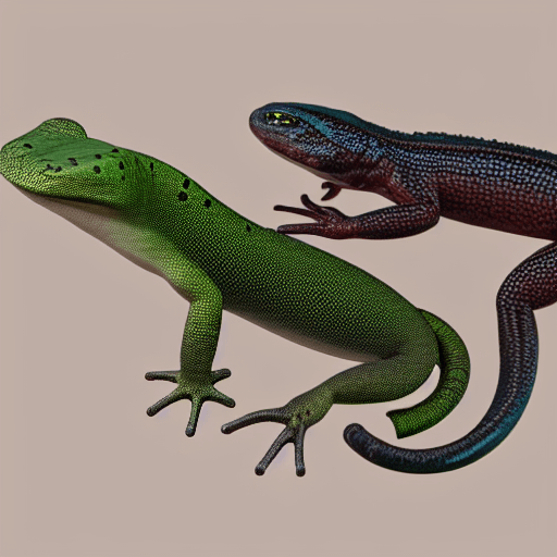 similarities and differences between salamanders and lizards