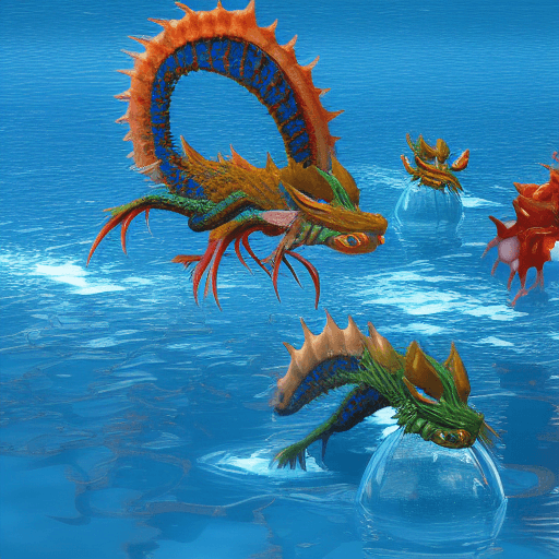 Aqua Dragons are a type of brine shrimp