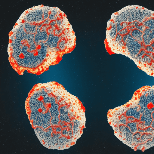 Difference between binary fission and multiple fission