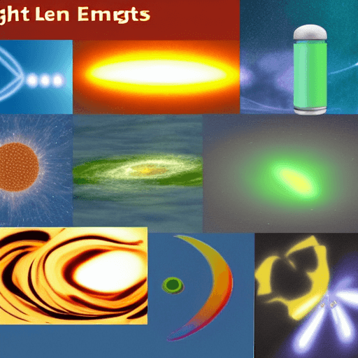 What are examples of light energy