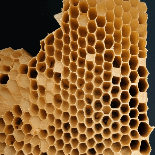 Honeycomb is delicious to eat