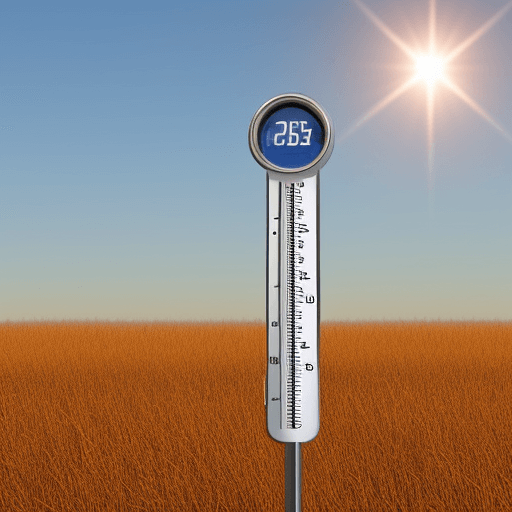 The sun's surface is about 10,000 degrees Fahrenheit