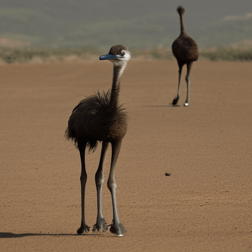 Why do ostrichs run so fast