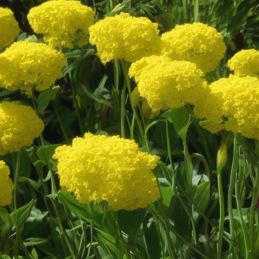 list of some common yellow flower names