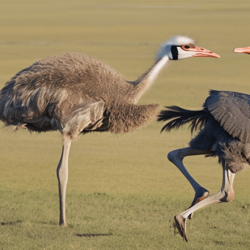 ostrich can run up to 43 miles per hour