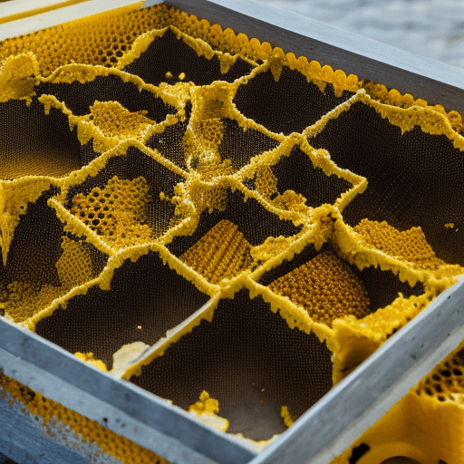yes - you can eat honeycomb