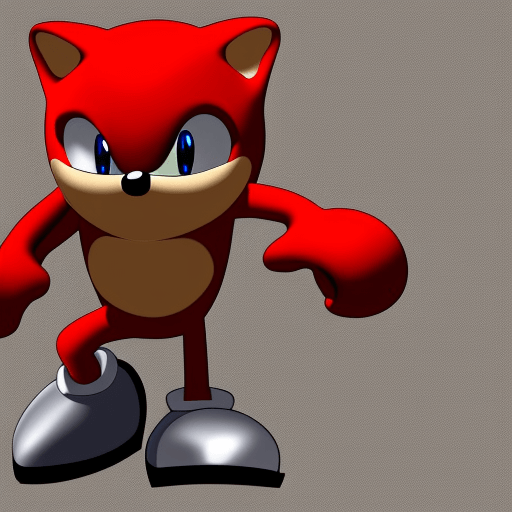Knuckles is a character from a video game ECHIDNA (1)