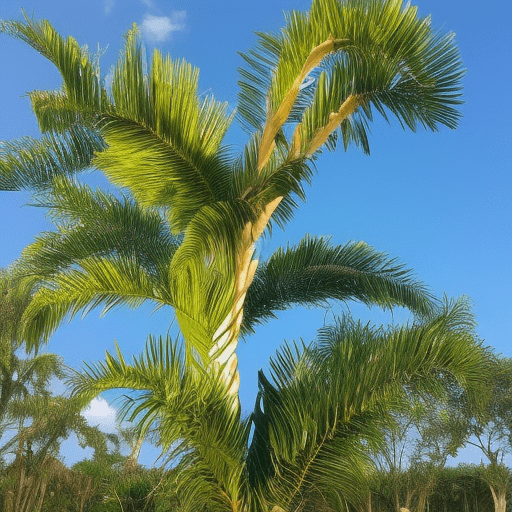 How much light does a lady palm need?