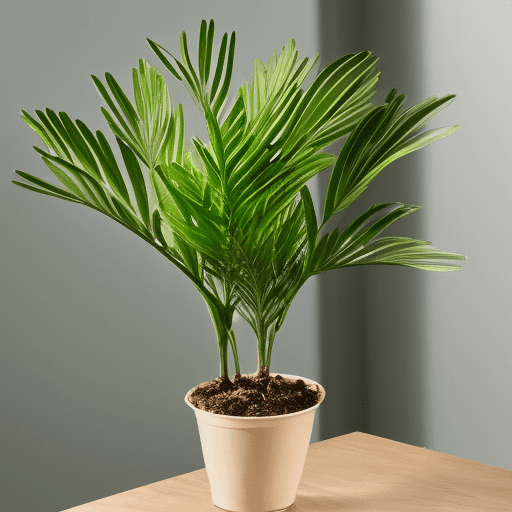 Can a lady palm grow indoors?