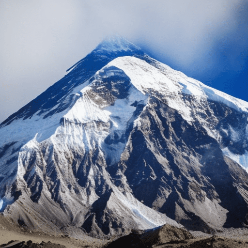 Is there a volcano on Mount Everest?
