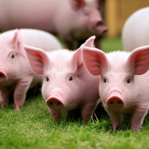 How are hogs and pigs used for meat?