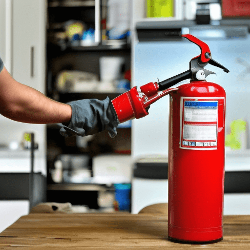 How To Clean Fire Extinguisher Residue