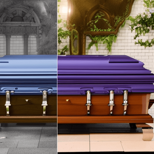 Can you be buried in a coffin instead of a casket?