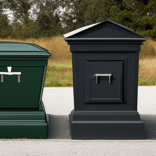 Which is cheaper coffin vs casket?