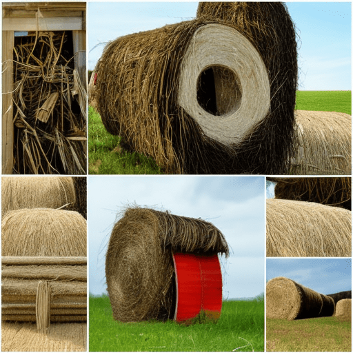 straw and hay