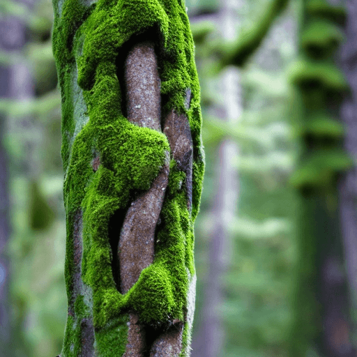 moss is not a fungus.