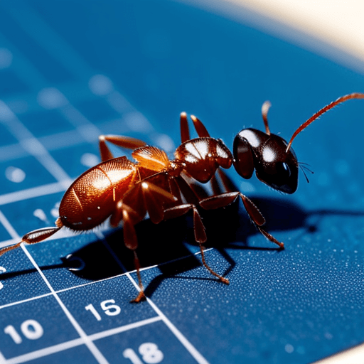 The average ant weighs between 1 and 5 milligrams.