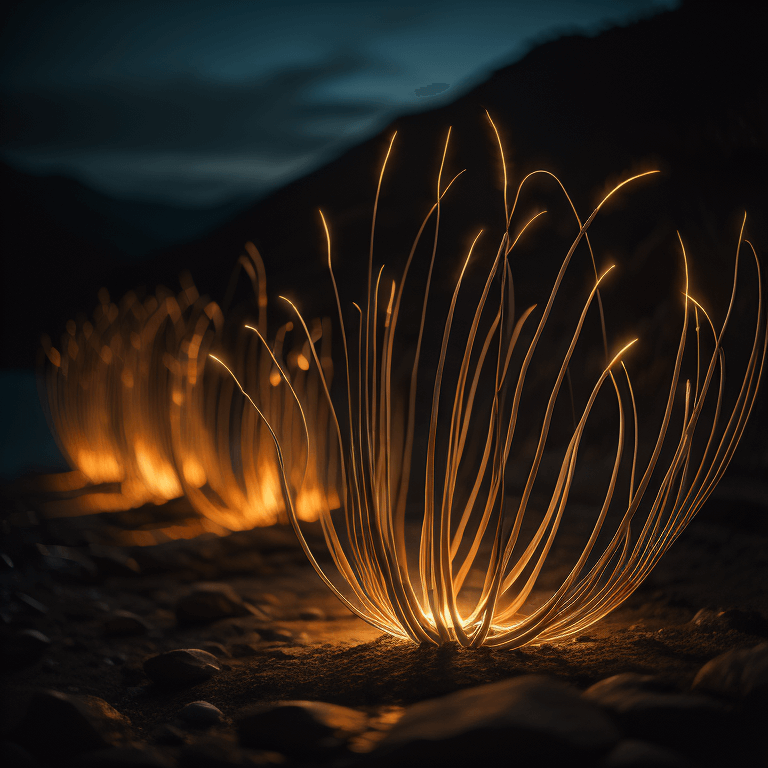 Bioluminescence fireflies light energy example