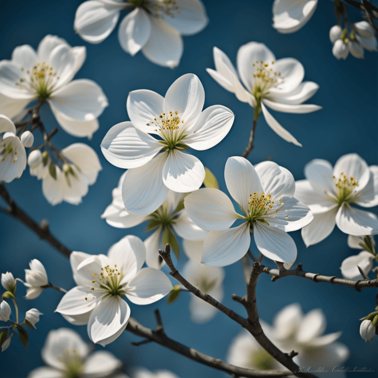 Dogwood flowers starts with the letter D