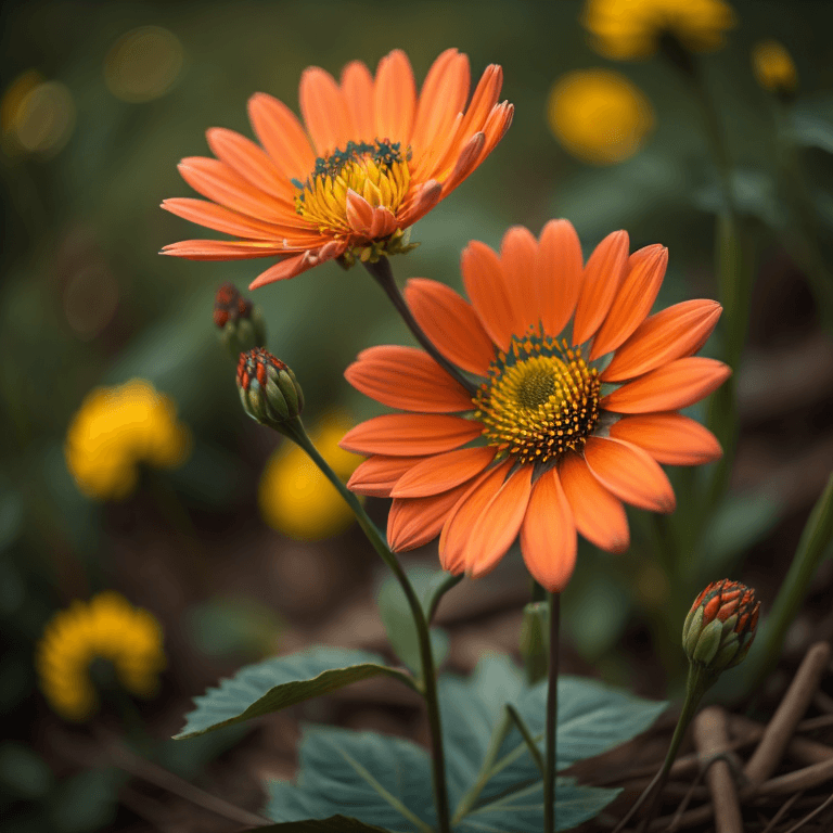 Drumstick flower - starts with letter D