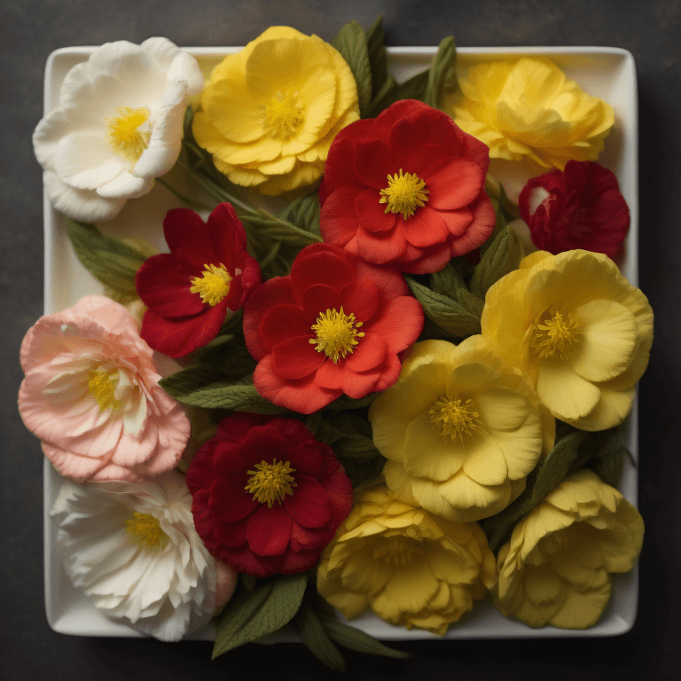 List of P Flowers - Pansies Peonies Periwinkles Petunias Poppies Primroses