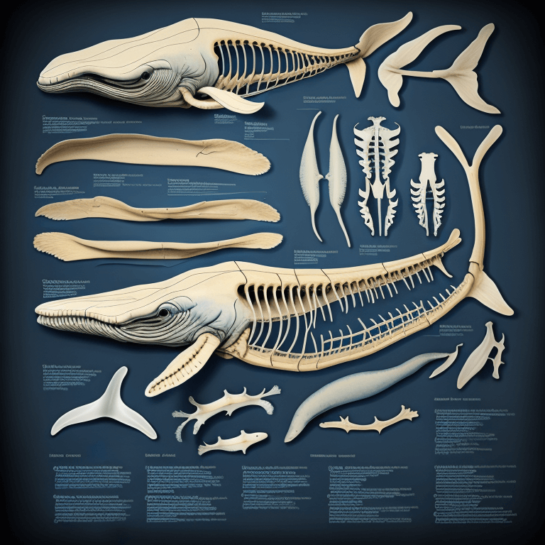 Whale Skeleton diagram