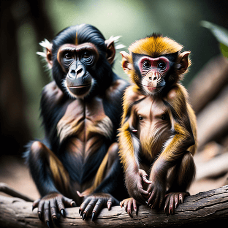 monkeys live to about 20 years