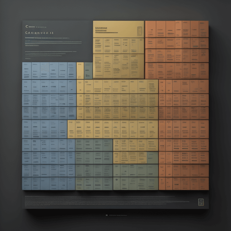 periodic table showing covalent bonds