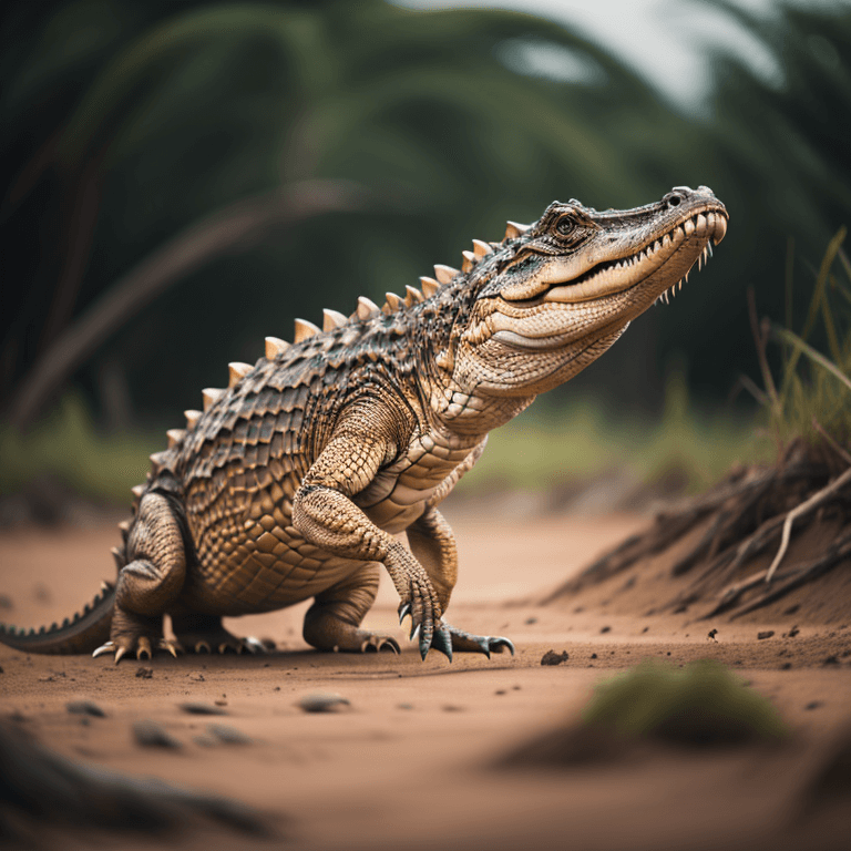 the fastest crocodile is the Australian saltwater crocodile