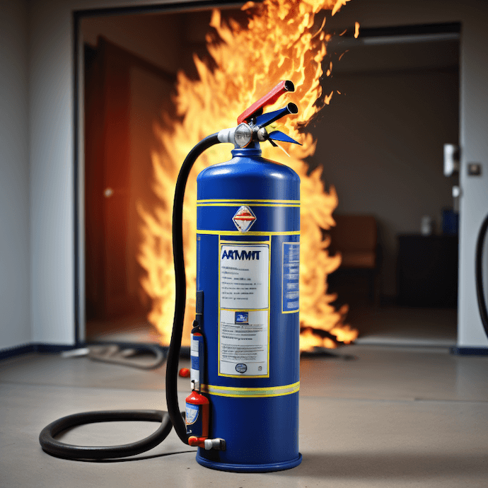 When Using A Fire Extinguisher You Should Aim At?